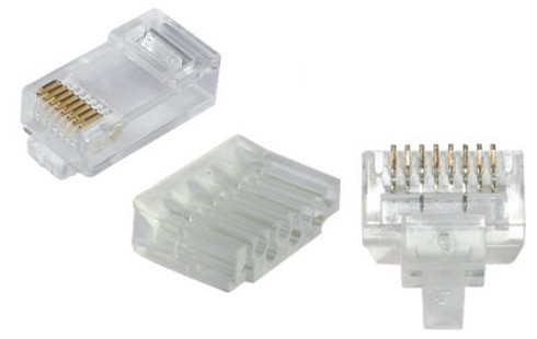 CAT6 זכר RJ45 קונקטור