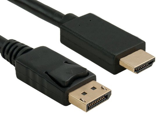 DISPLAY PORT TO HDMI CABLE 1.8M