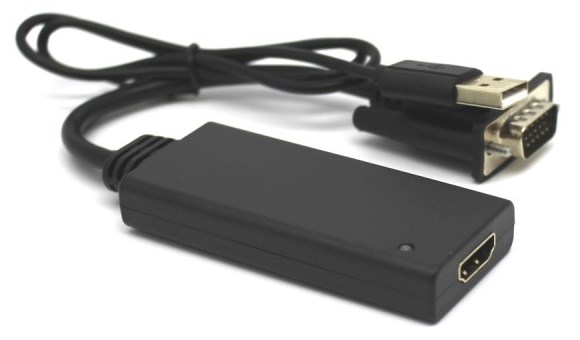 ADAPTER VGA TO HDMI + SOUND