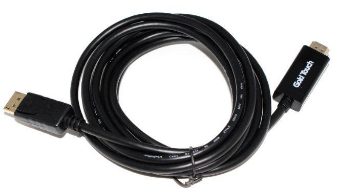 DISPLAY PORT TO HDMI PASSIVE CABLE 4K@30Hz 1.8M