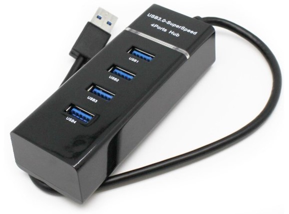 HUB USB3.0 4PORT Gold Touch