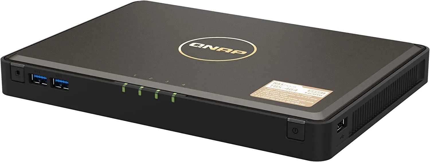 QNAP NASbook M.2 NVMe SSD 4BAY 4-core 2.9GHZ 8GB RAM