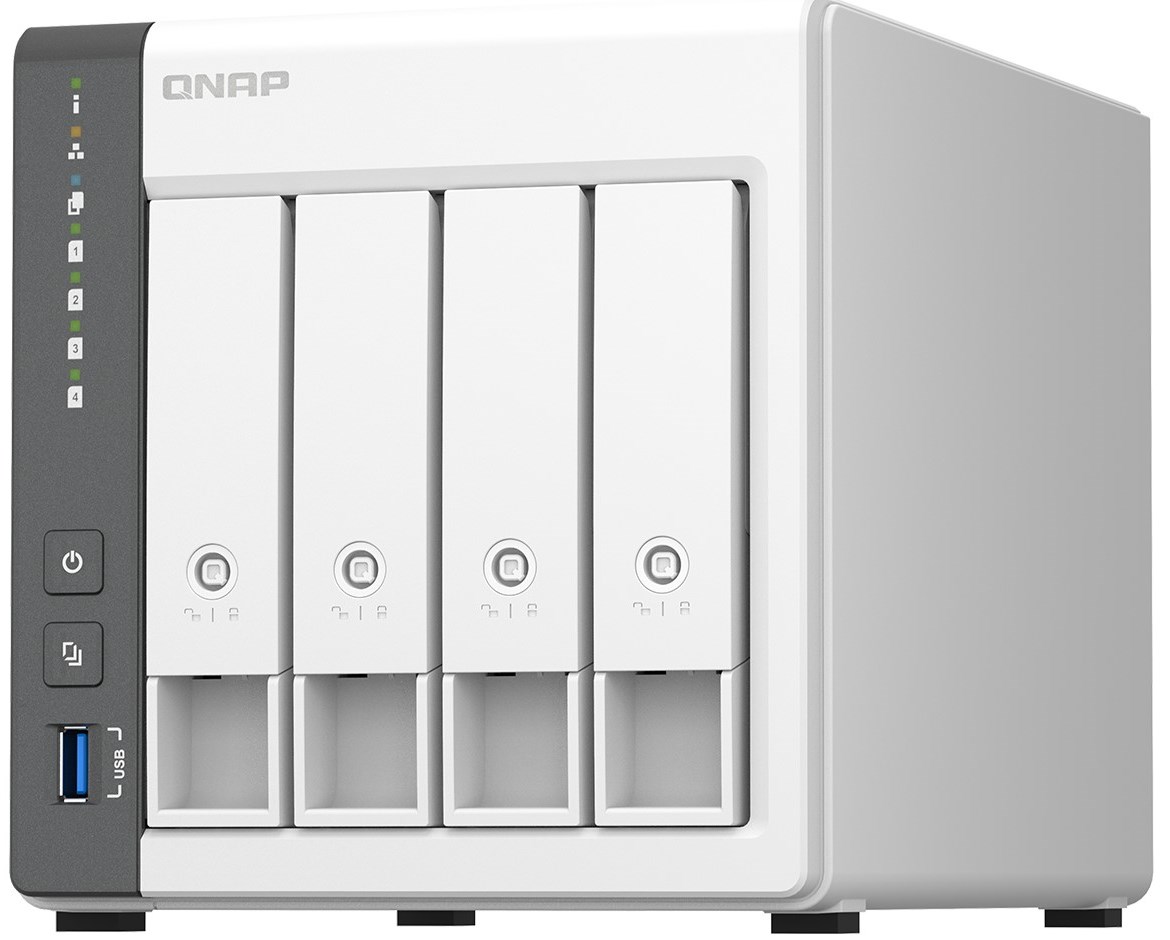 QNAP NAS TS-433 4BAY Q.CORE 2.0GHz + 4GB RAM