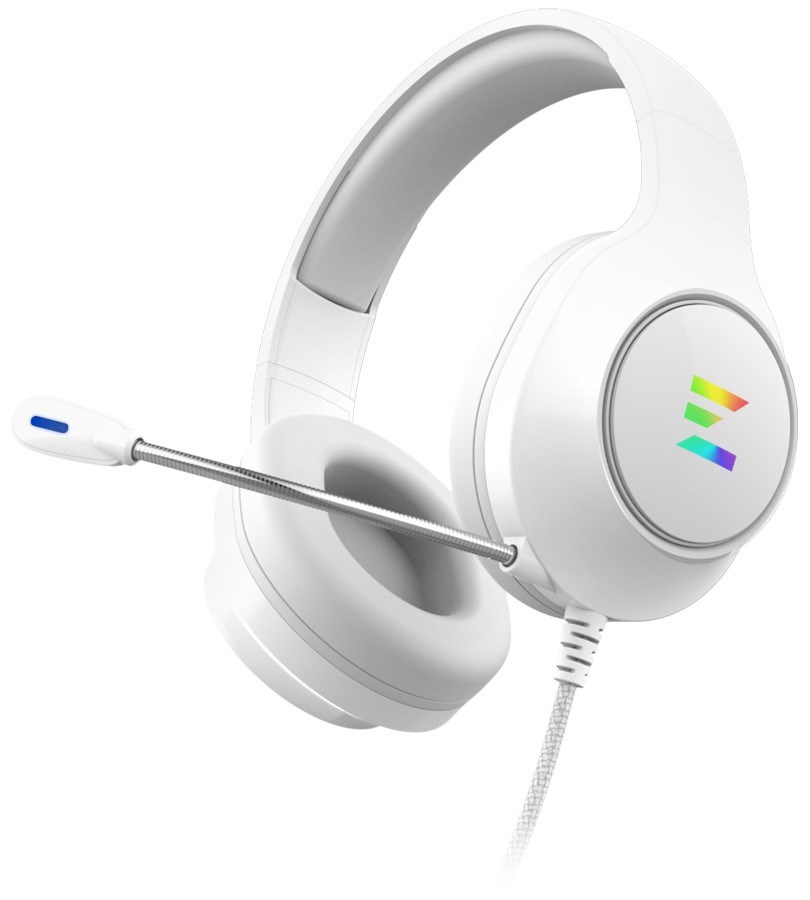 ZALMAN GAMING HEADSET WHITE 7.1 Surround ZM-HPS310 RGB