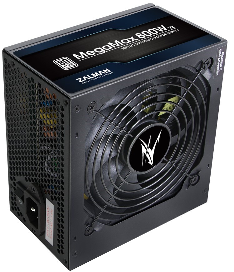 ZALMAN 800W MEGAMAX ZM800-TXII 80 PLUS POWER SUPPLY