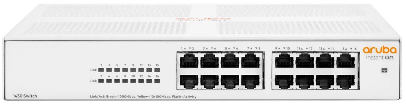 SWITCH 16-PORT lnstant оп 1430 16G Аrubа