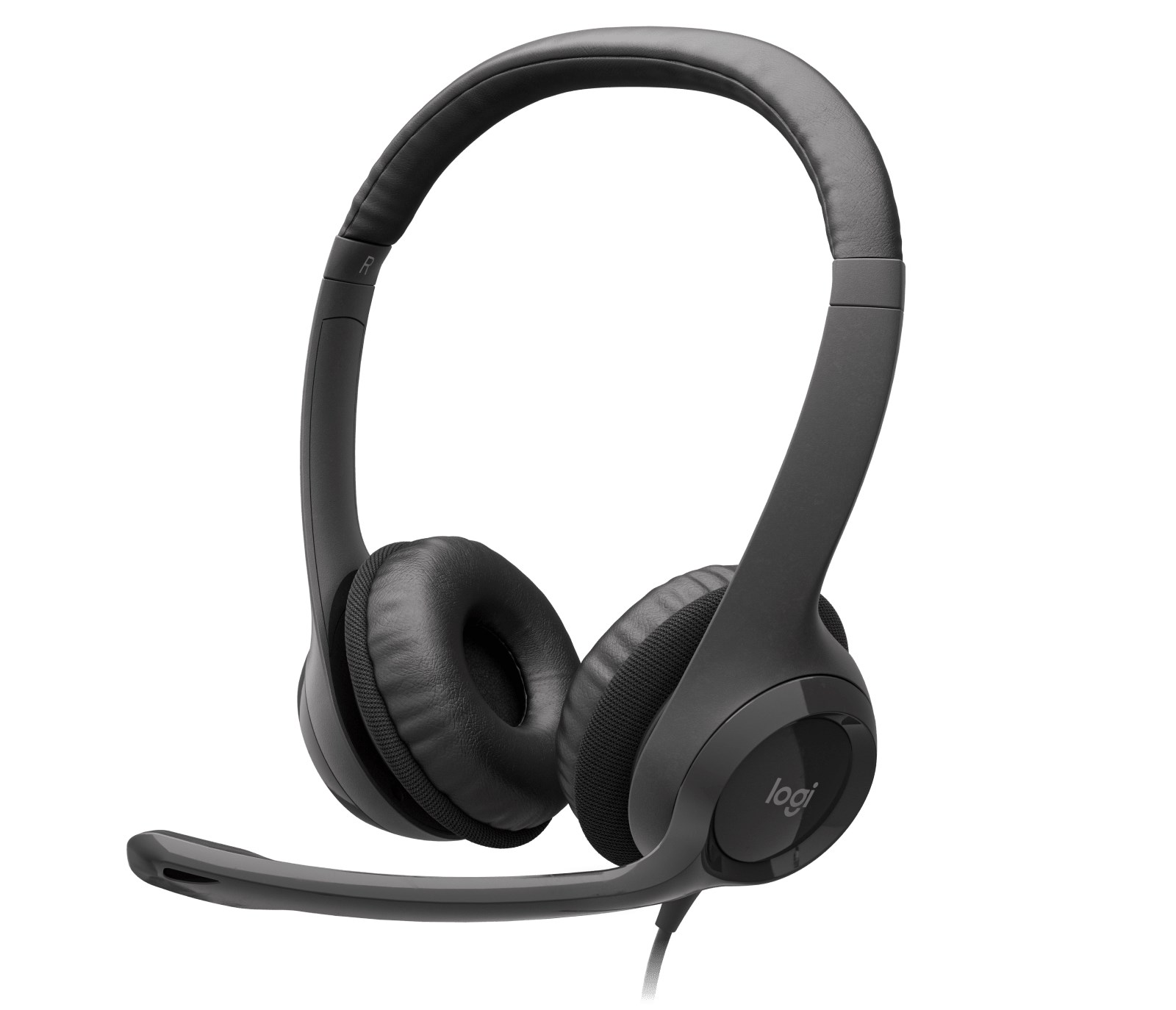 Logitech USB Headset H390 -graphite