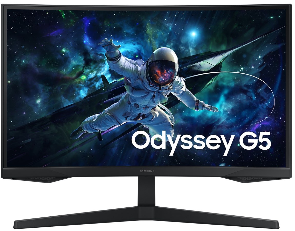 SAMSUNG 27" ODYSSEY CURVED G5 GAMING 165HZ/1MS/2K"/HDMI/DP