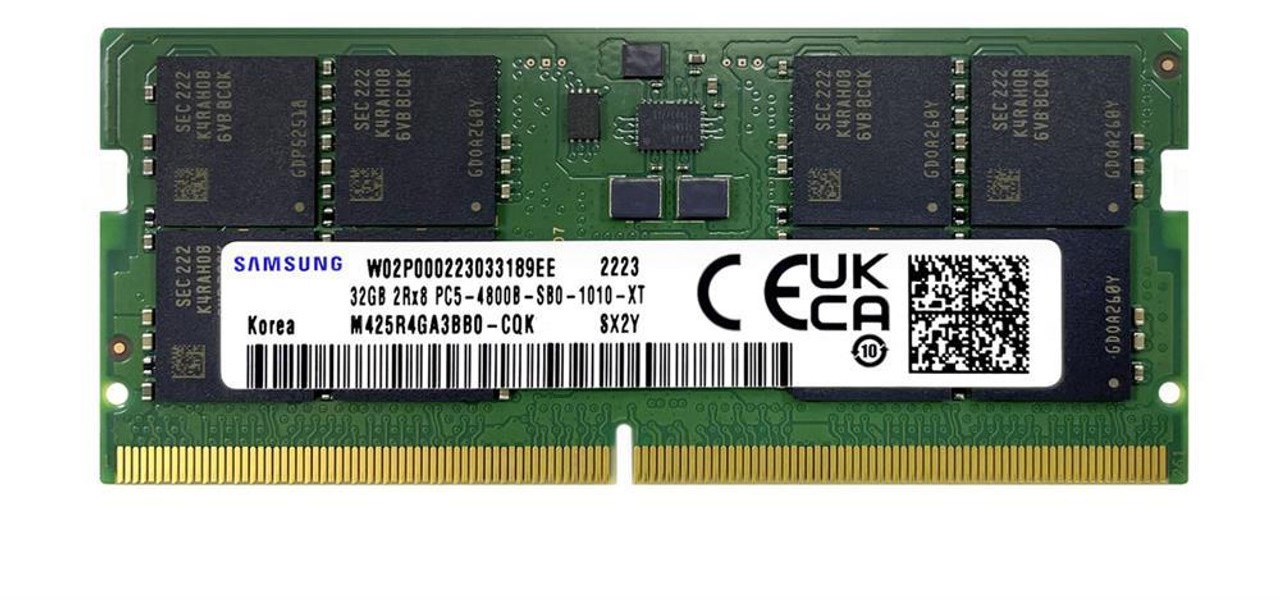 32GB DDR5 5600Mhz Non ECC SODIMM