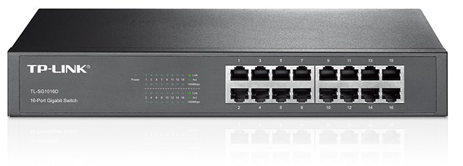 TP LINK SWITCH 16PORT 10/100/1000