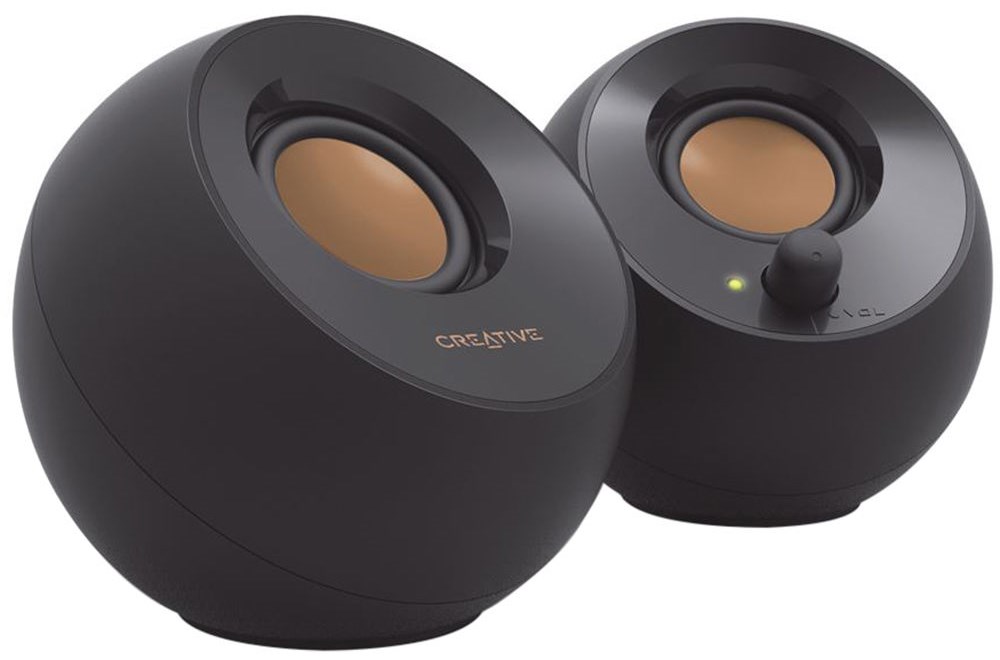 Creative Pebble Modern Speakers USB - BLACK