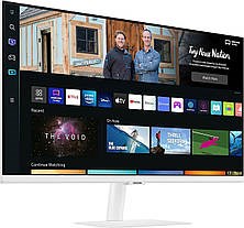 SAMSUNG 32" SMART/WHITE/FLAT/HDMIx2USBx2