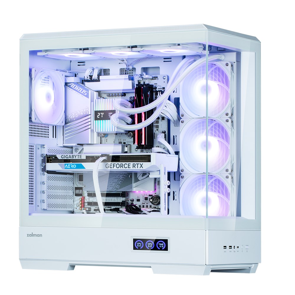 CASE ZALMAN ATX MID-TOWER P50 DS White