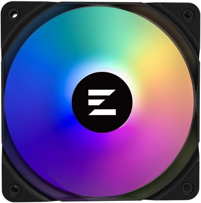 ZALMAN ZM-AF120 ARGB BLACK LED  מאורר נוסף למארז