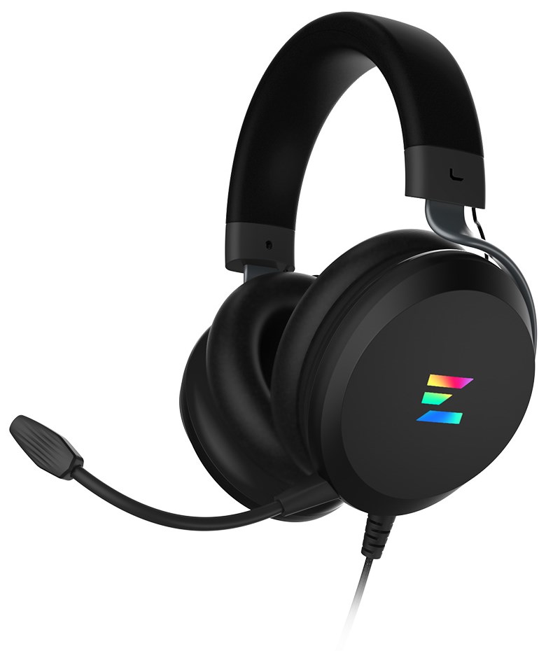 ZALMAN Gaming Headset / 7.1 SURROUND Wired / RGB / BK