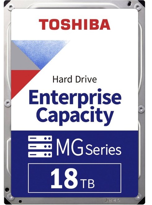 TOSHIBA MG Enterprise 18TB 3.5" HDD/5Y/(512MB-7200RPM)
