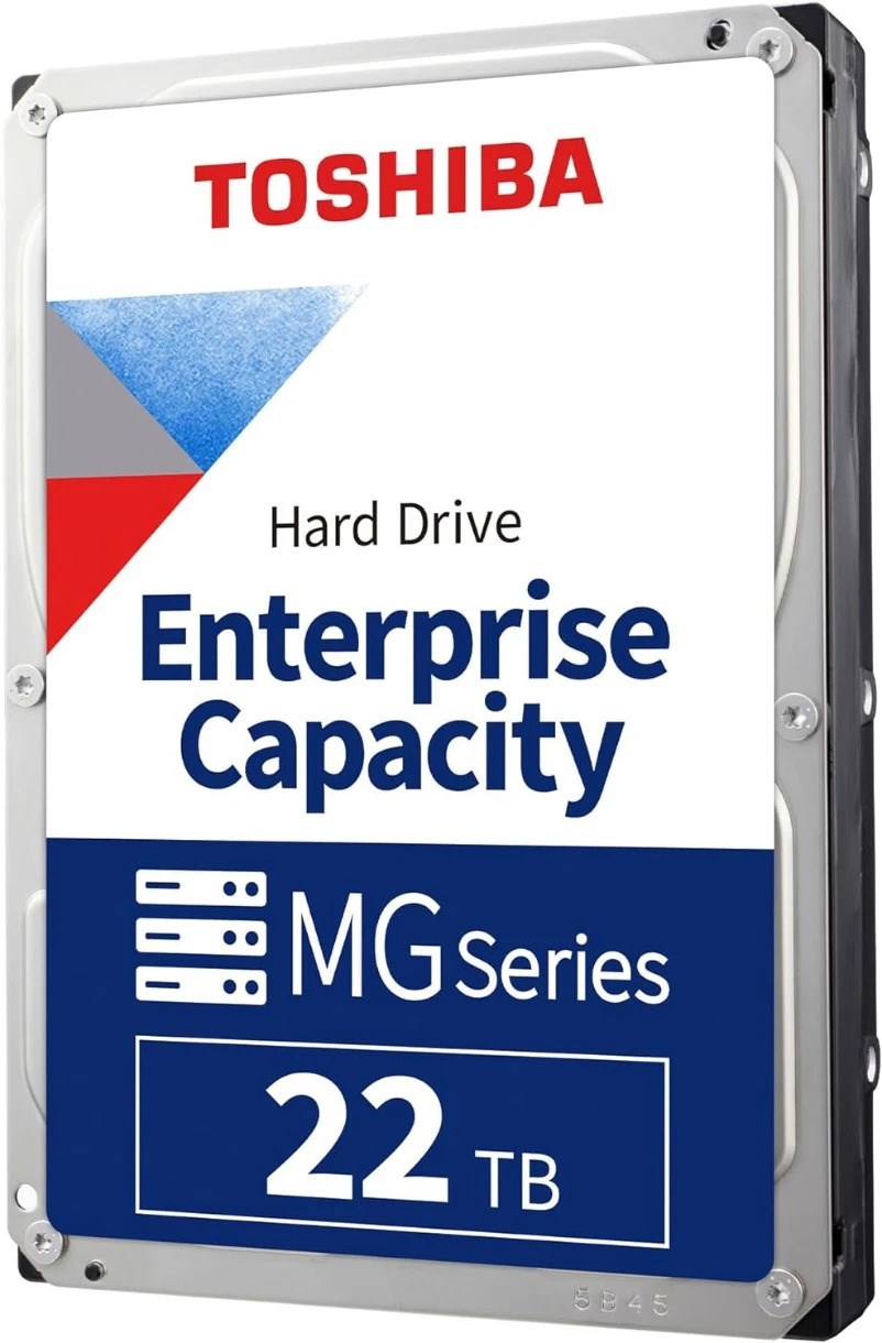 TOSHIBA MG Enterprise 22TB 3.5" HDD/5Y/(512MB-7200RPM)