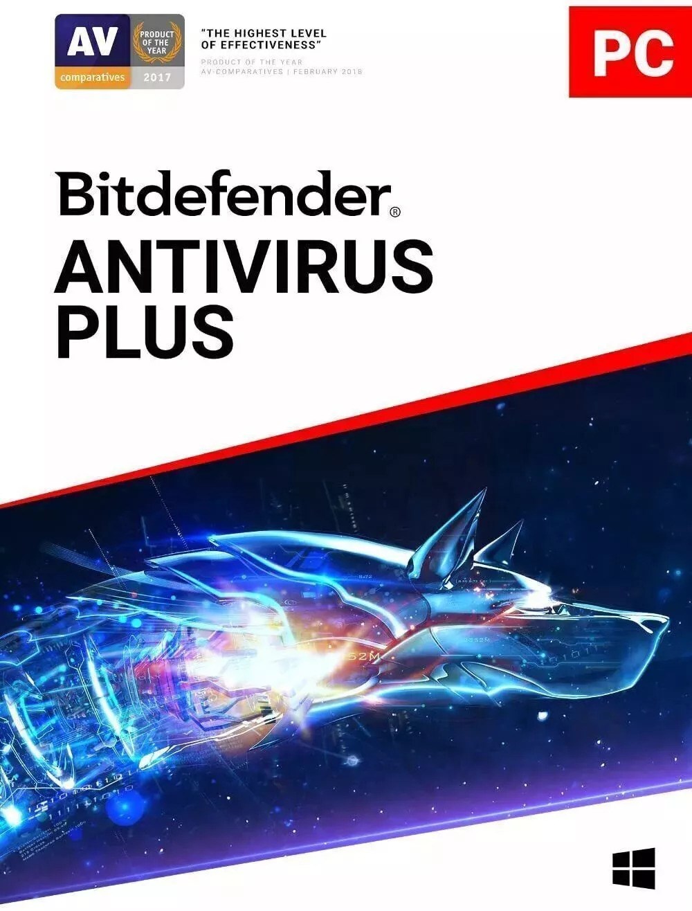 BitDefender Anti Virus Plus 1 PC 3 Years