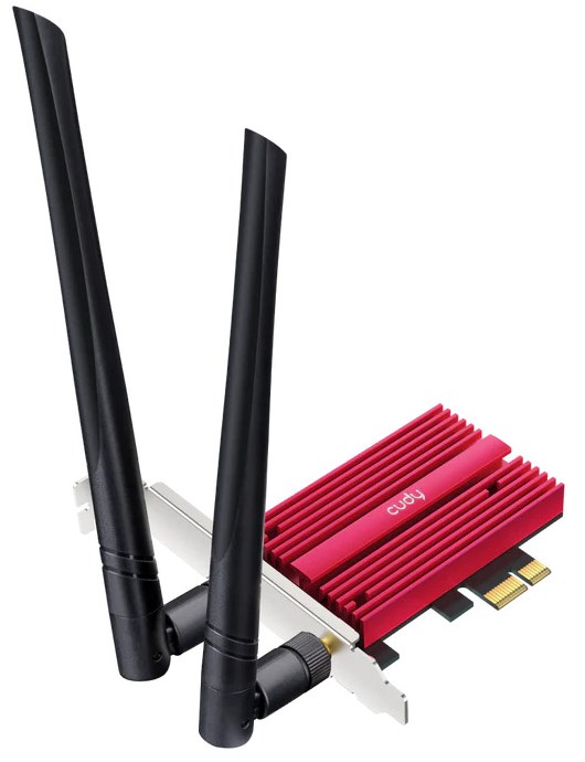 WIRELESS BE9300 Wi-Fi 7 Bluetooth 5.4 PCI-E Adapter WE9300 CUDY