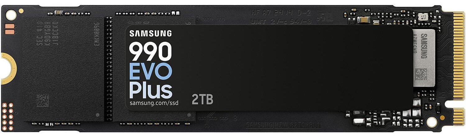 SAMSUNG SSD 990 EVO PLUS 2TB PCIe® 4.0 x4 / 5.0 x2 NVMe