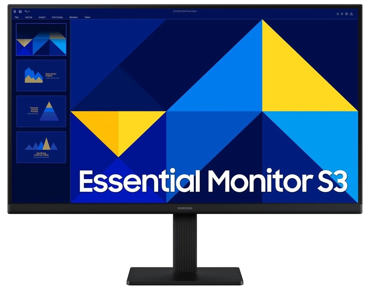 SAMSUNG 24" 100Hz IPS VGA/HDMI