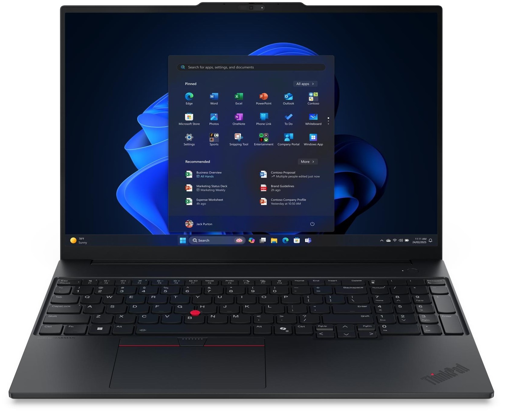Lenovo ThinkPad E16 Gen3 ULT7-255H/16GB/512SSD/Win11Pro/3Y