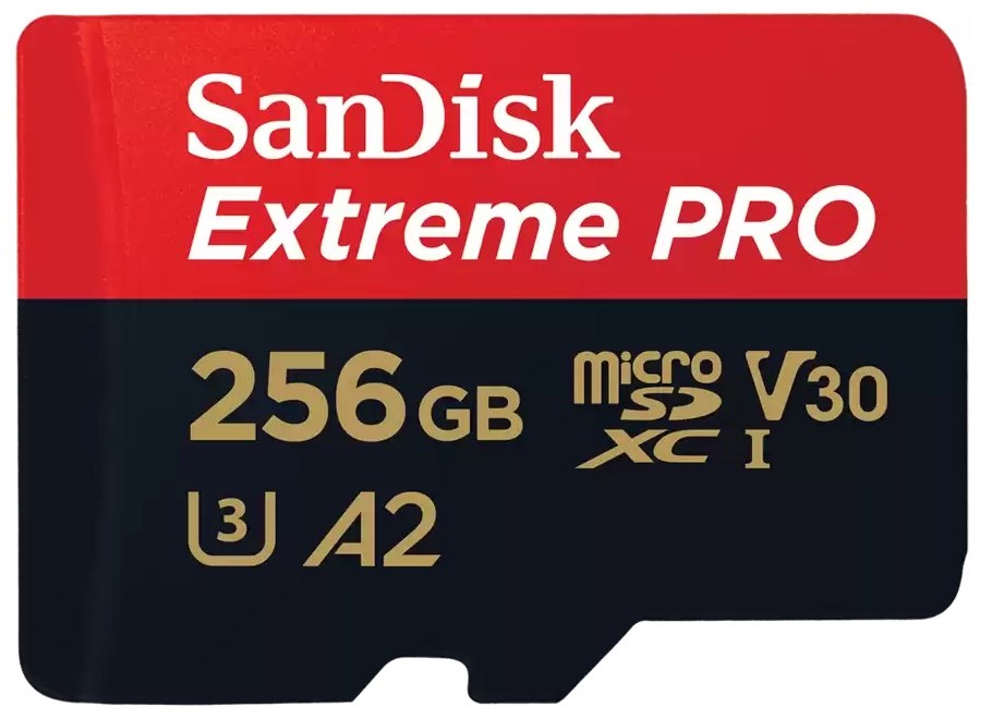 256GB Extreme Pro microSDXC SanDisk