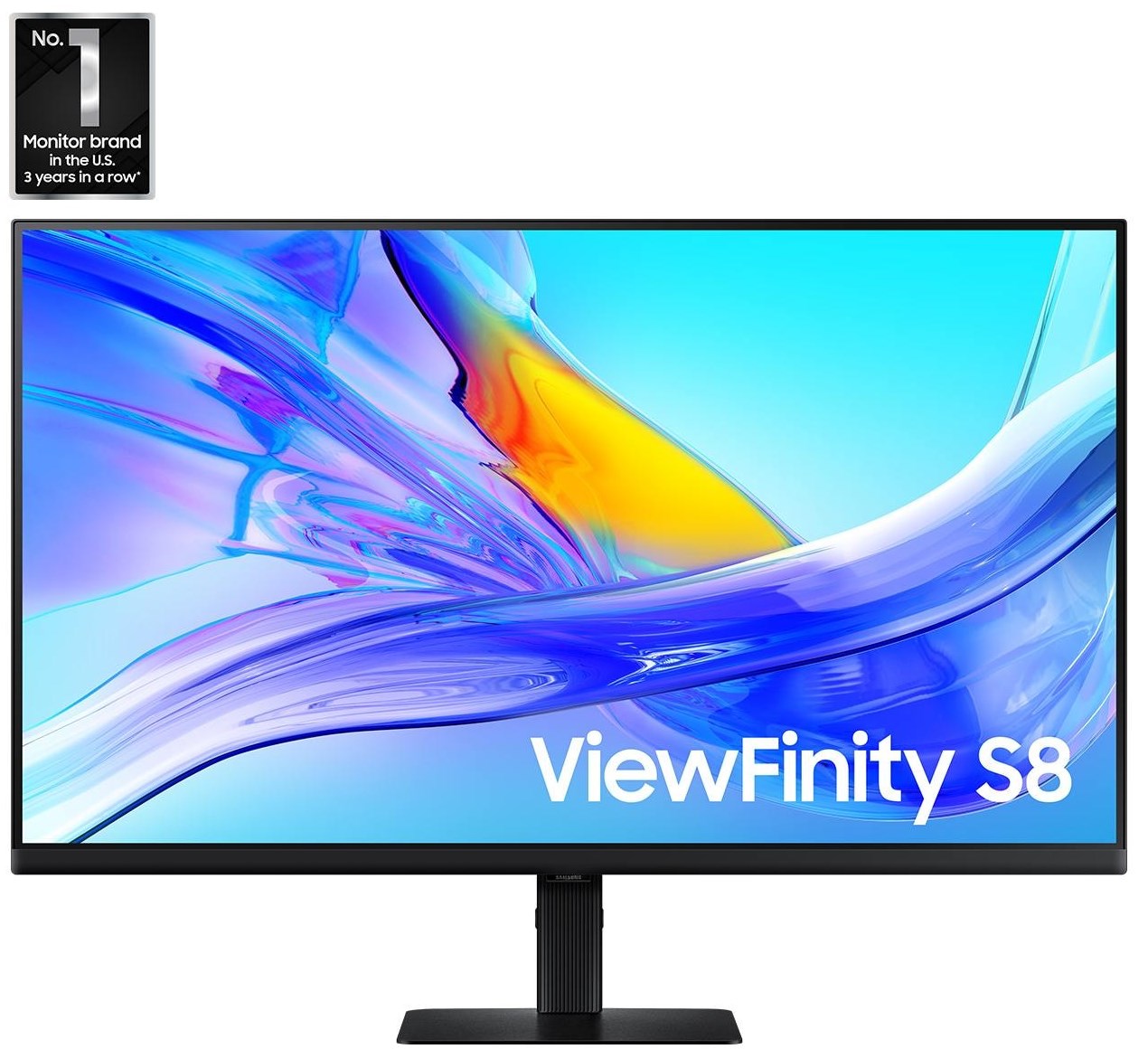 SAMSUNG 32" ViewFinity S8 S32D800UBM 4K IPS TypeC90W & RJ45 Monitor