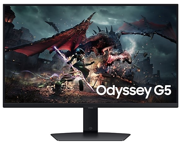 SAMSUNG 27" GAMING QHD IPS S27DG502EM 180Hz Odyssey G5