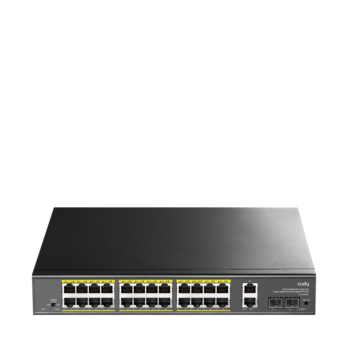 SWITCH 24-PORT Gigabit PoE+300W GS1026PS2 Cudy