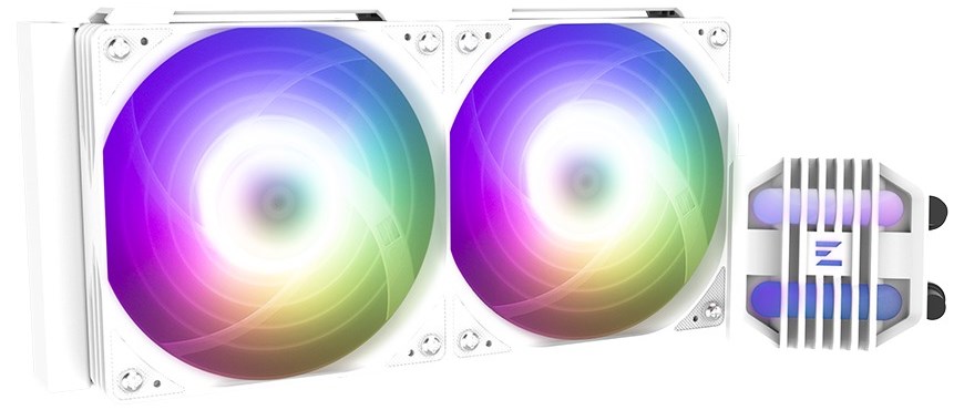 ZALMAN ALPHA2 SE A24 White LIQUID COOLER 240 MM
