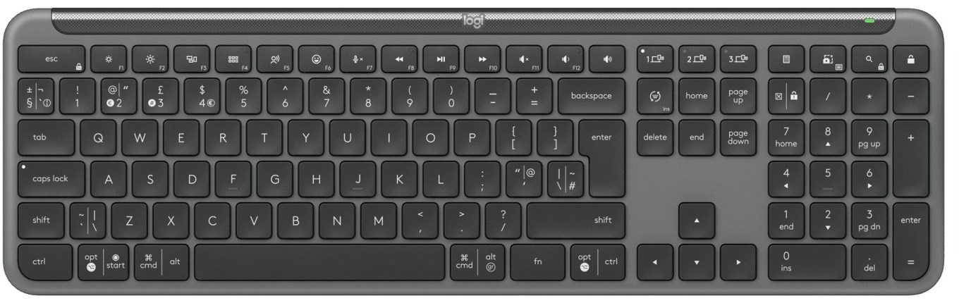 Logitech Wireless K950 Signature Slim Graphite/ Bluetooth