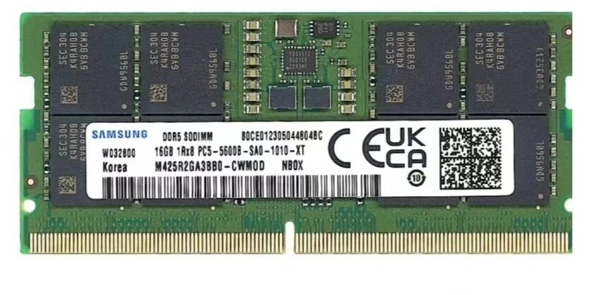 16GB CSODIMM DDR5 6400Mhz Samsung