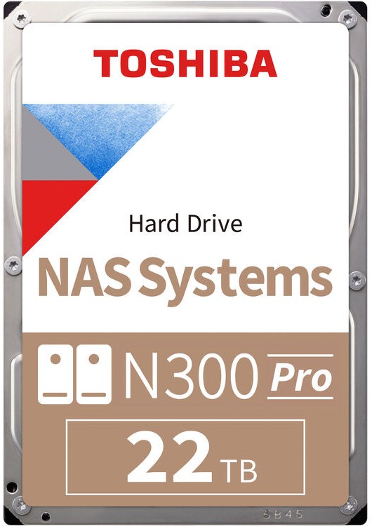 TOSHIBA N300 22TB NAS HDD/(256MB-7200RPM)
