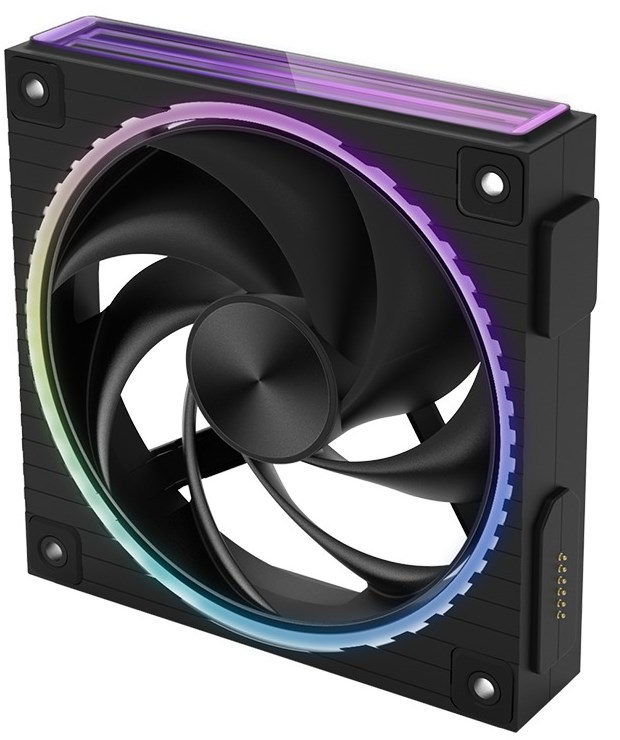 ZALMAN ZM-DF120 BLACK 120mm Daisy Chain Fan, PWM, 2300RPM