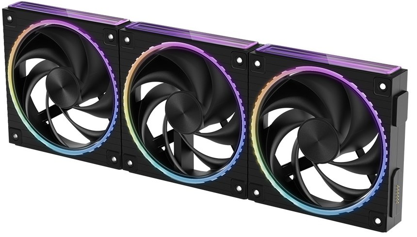 ZALMAN ZM-DF120 A3 BLACK 120mm Daisy Chain Fan, PWM, 3Pack