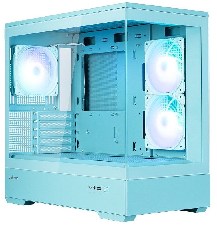 CASE ZALMAN P30 V2 mATX Mini Tower Mint