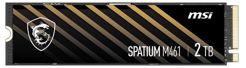 MSI SSD 2TB SPATIUM M461 PCIe 4.0 NVMe M.2 2280
