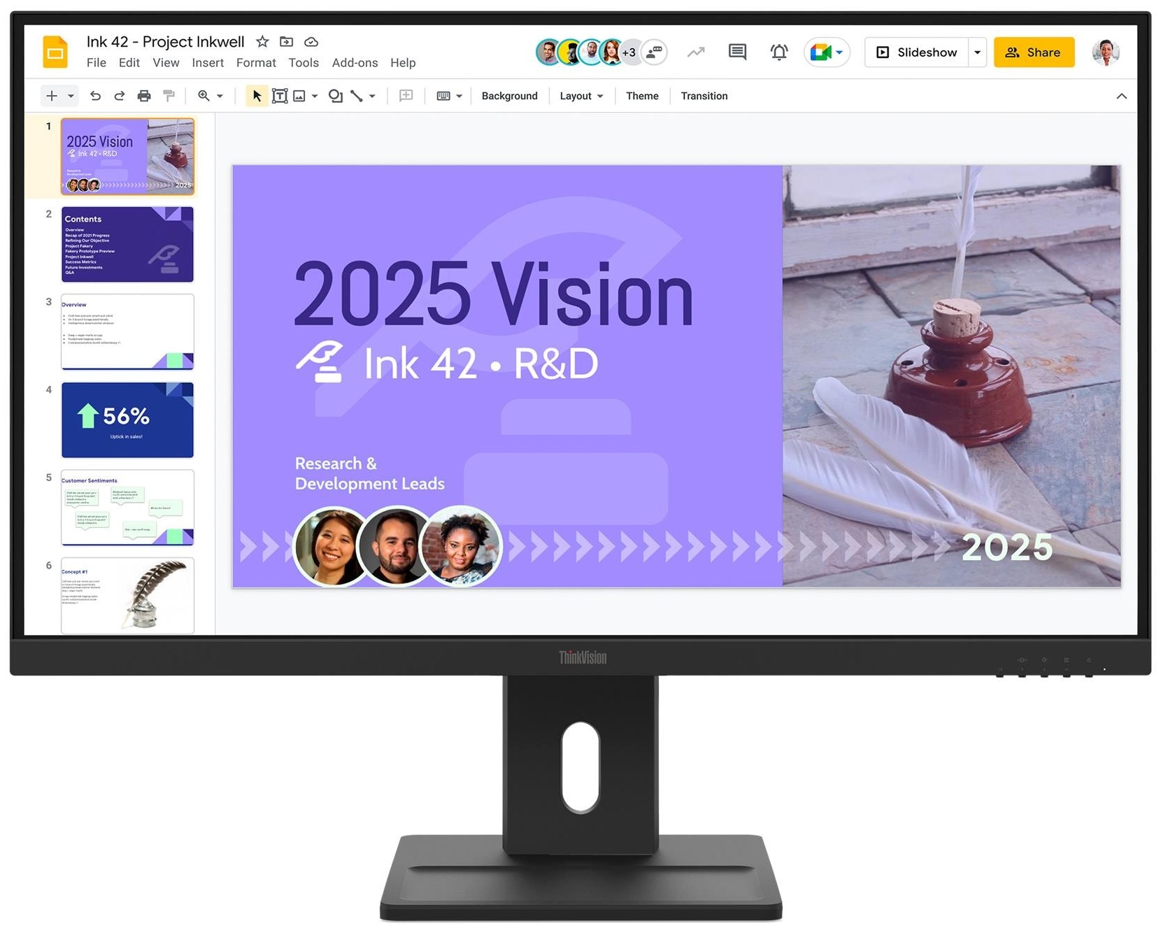 Lenovo 27" ThinkVision IPS E27Q-40 QHD