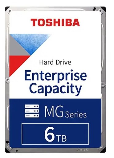 TOSHIBA MG Enterprise 6TB 3.5" HDD/5Y/(512MB-7200RPM)