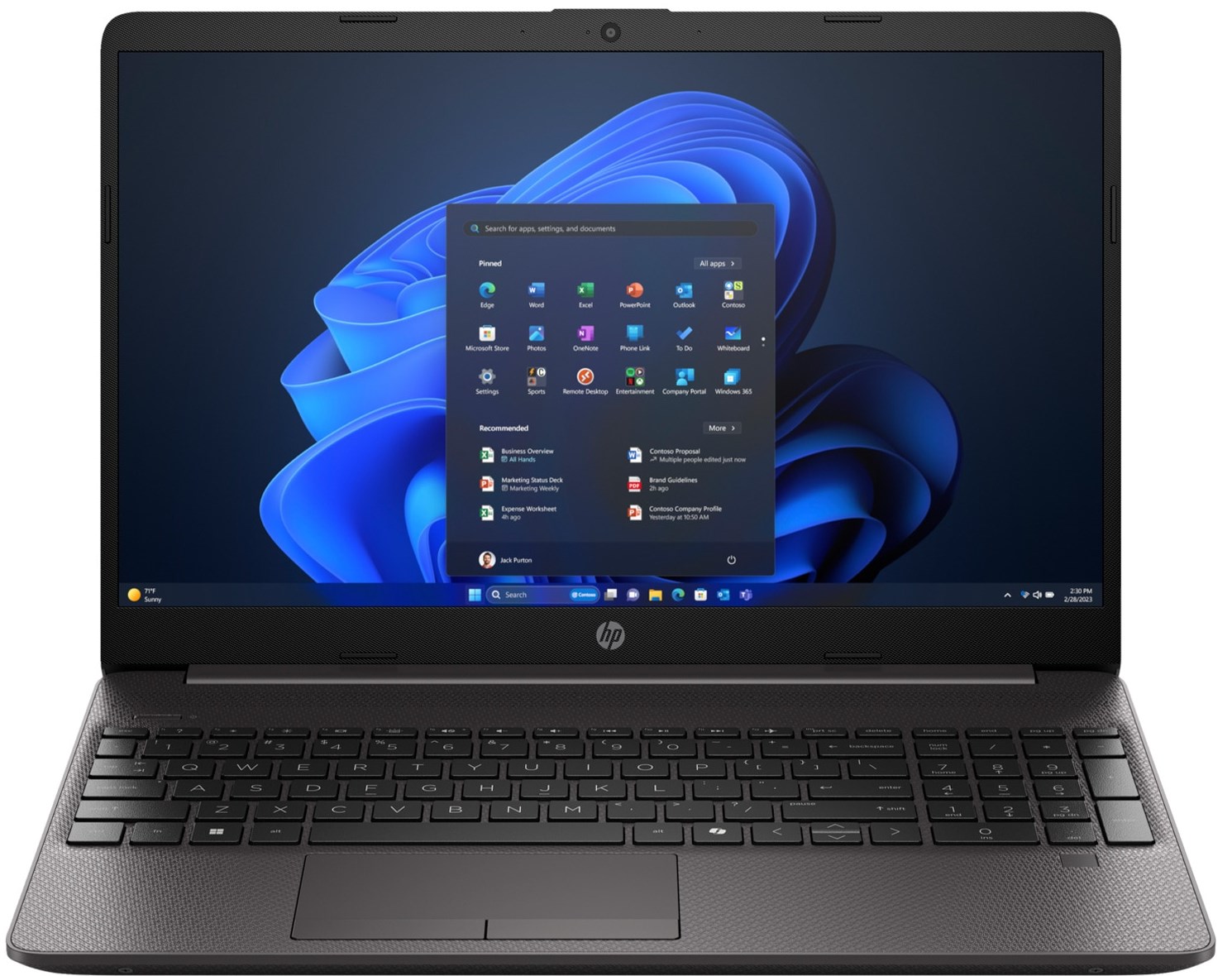 HP 250R G9 15.6 FHD Core 7 150U/16GB (1x16GB)/512SSD/WIN11P/3Y