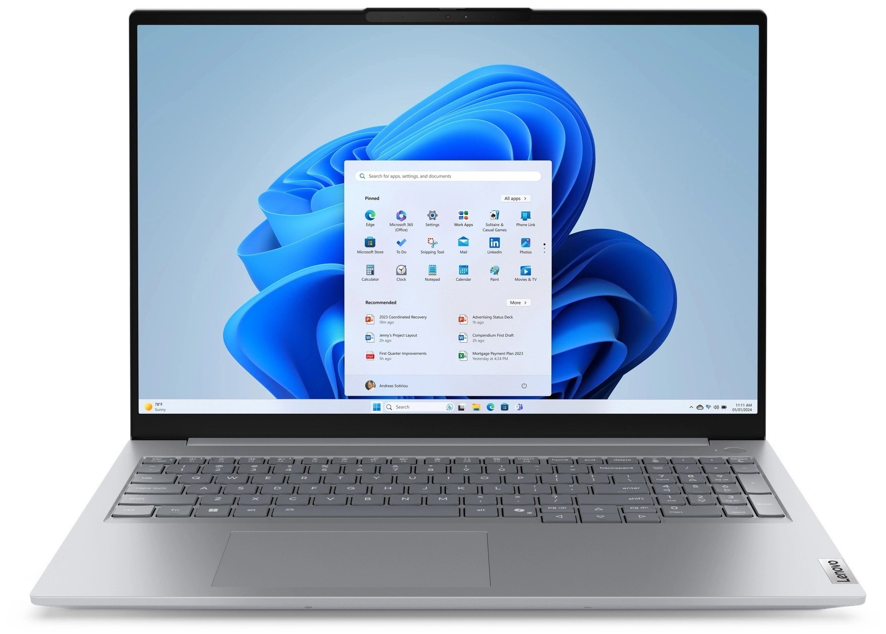 Lenovo ThinkBook 16 G8 IAL ULT5-225U/16GB/512SSD/W11P/3Y
