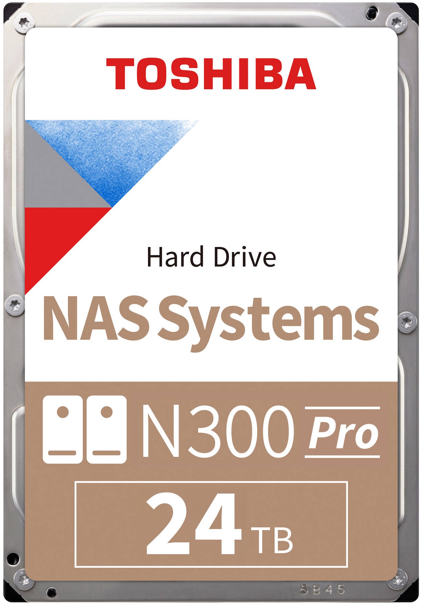 TOSHIBA N300 24TB NAS HDD/(256MB-7200RPM)