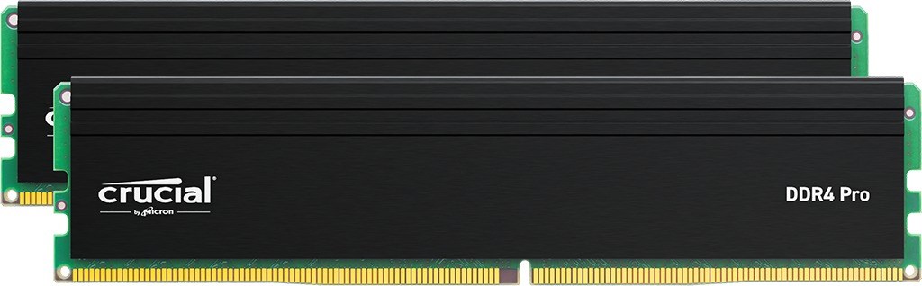 64GB (2x32 GB)  DESKTOP DDR4 3200MHz  Crucial Pro