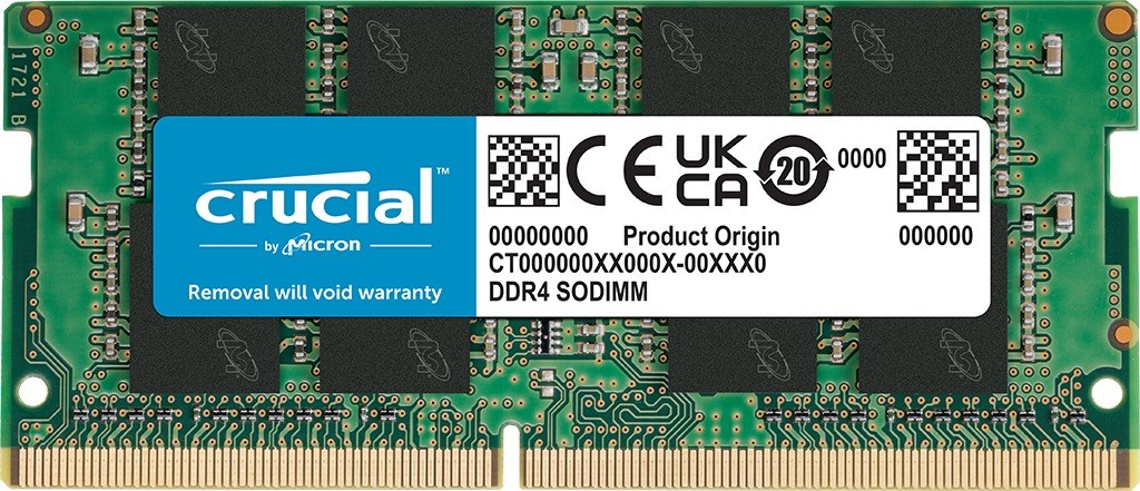 8GB SODIMM DDR4 3200Mhz Crucial Basics