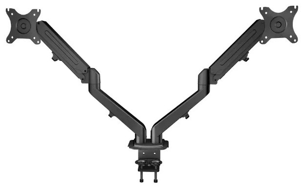 17" - 27" Gas Spring Dual Monitor Arm