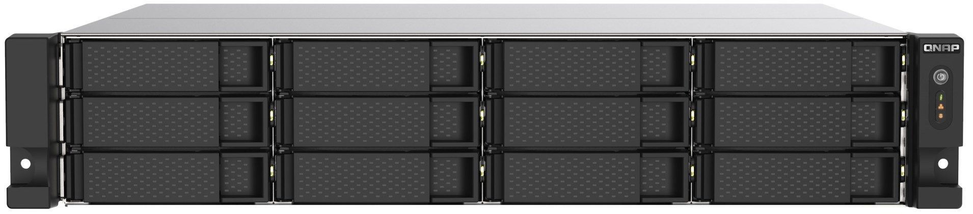 QNAP TS-1273AU-RP-8G /12-Bay/Ryzen V1500B/8GB/2×2.5GbE/Redundant PSU