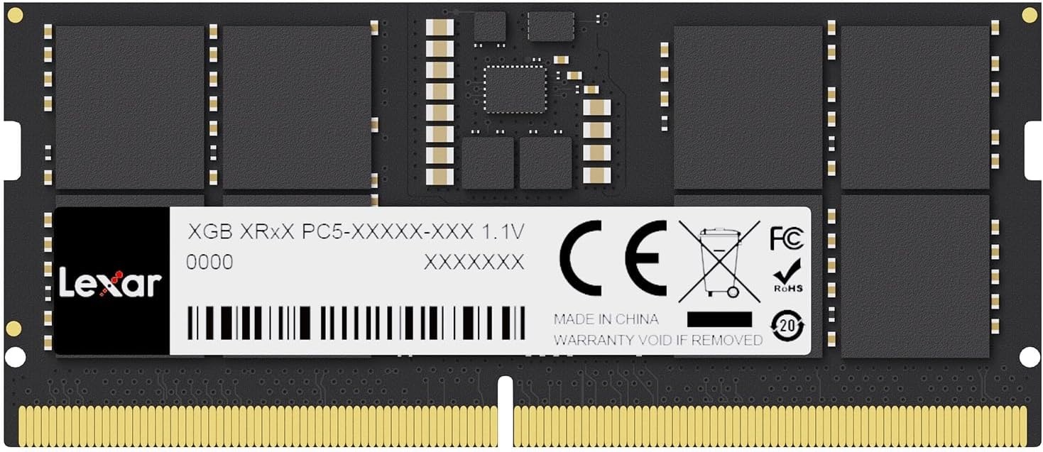 16GB SODIMM DDR5 5600Mhz Lexar