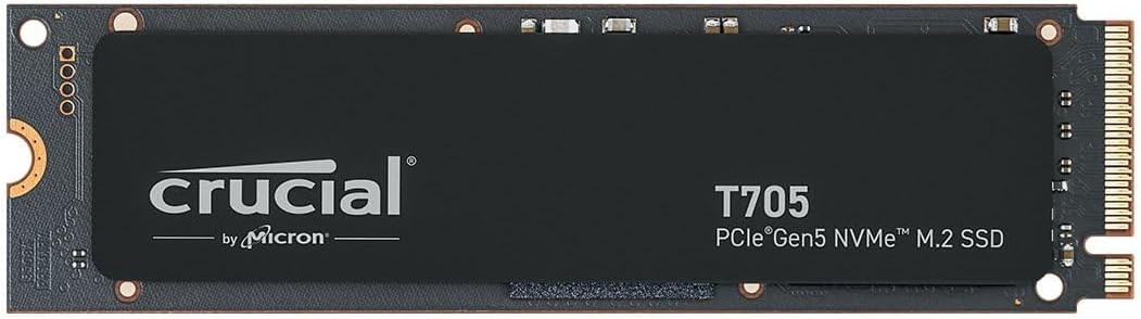 Crucial SSD T705 4TB PCle 5.0 M.2 NVMe